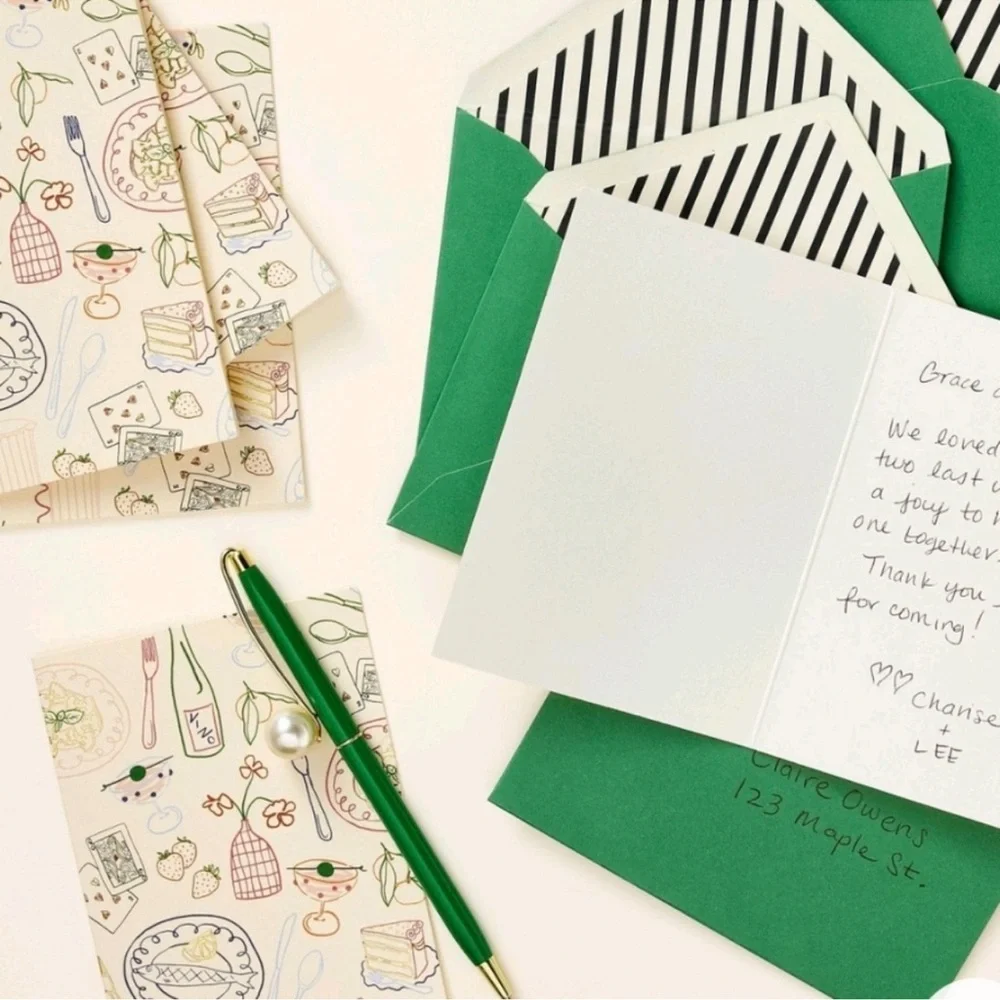 Kate Spade X Target Blank Cards NIB
